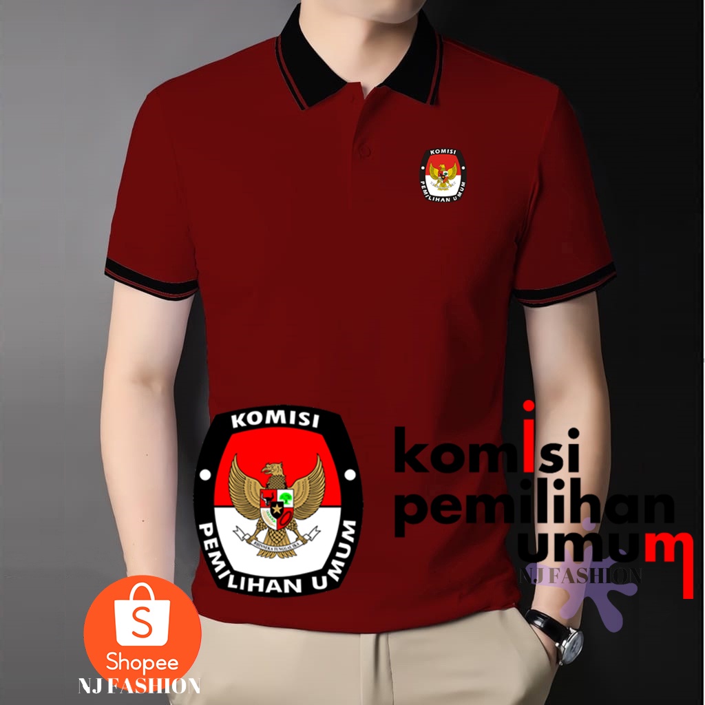 Jual Polo Shirt Pps Kpu Baju Kaos Kerah Wangki Polo Shirt