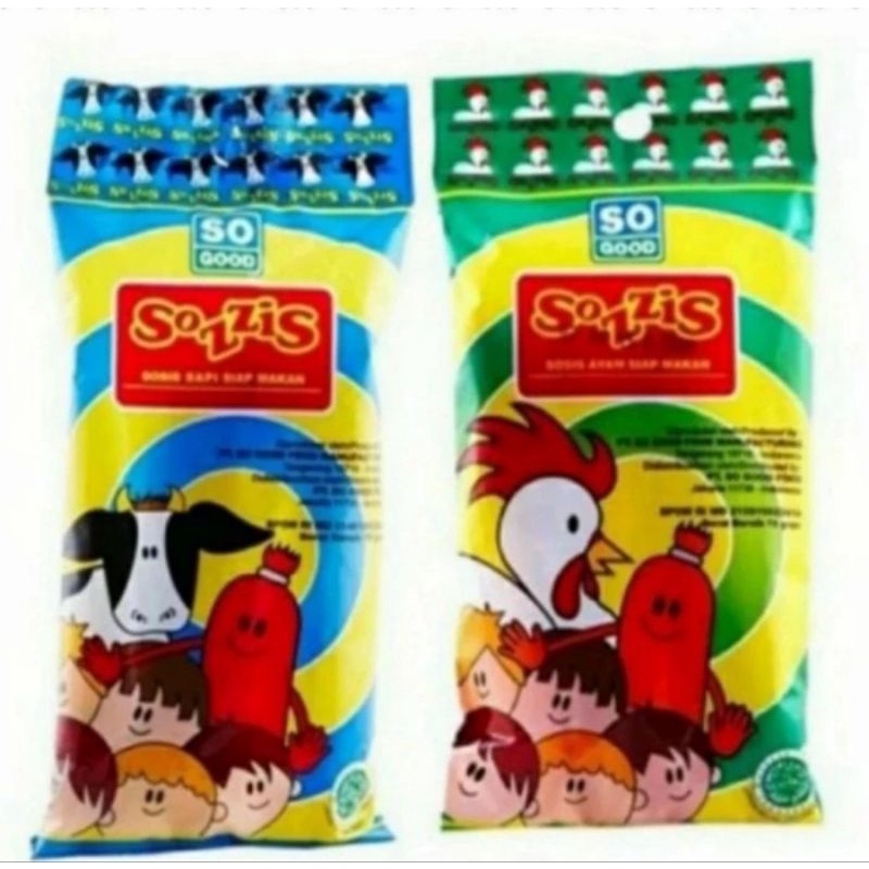 Jual So Nice Sozzis Sapi Kemasan Ekonomis Sosis Siap Makan Sonice