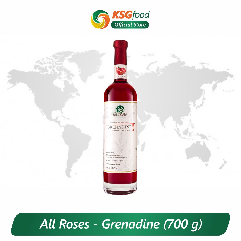 Jual ALL ROSES GRENADINE SYRUP | Shopee Indonesia