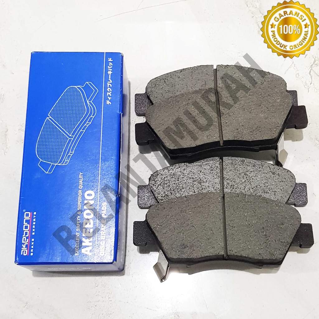 Jual Brake Pad / Kampas Rem Depan Honda Fit, Jazz Akebono 100 Asli