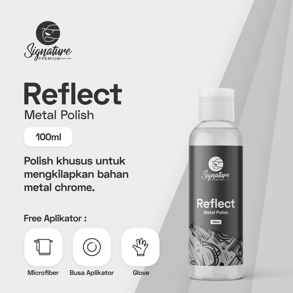 Jual Reflect ( Chrome Polish ) by Signature Pembersih Karat Metal