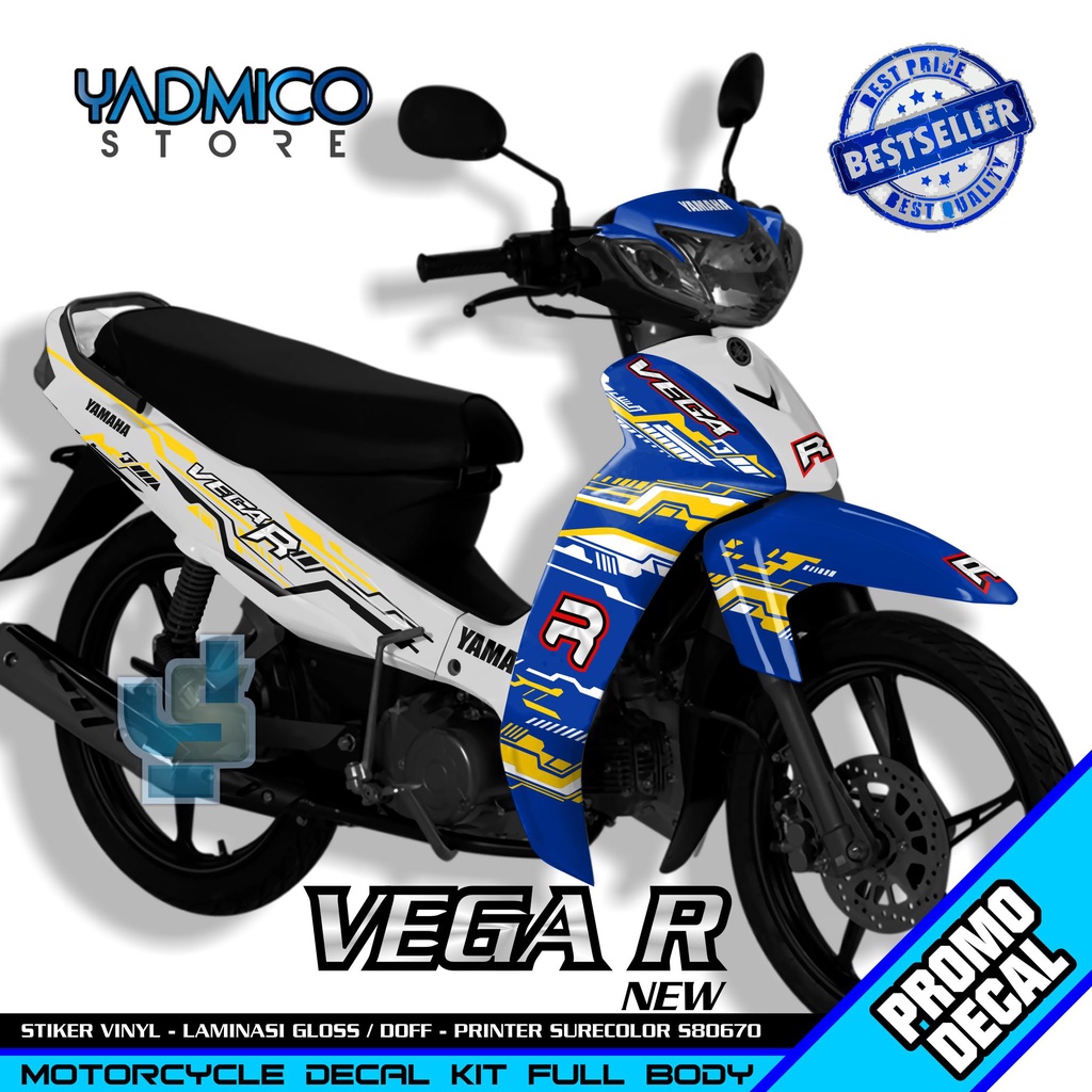 Jual Decal Vega R New Full Body - Stiker Motor Vega R New Full Body ...