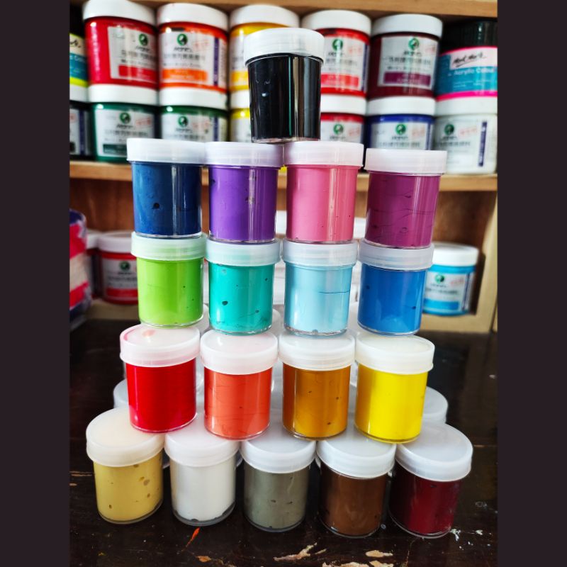 Jual Cat Acrylic 20 ml (glossy) | Shopee Indonesia