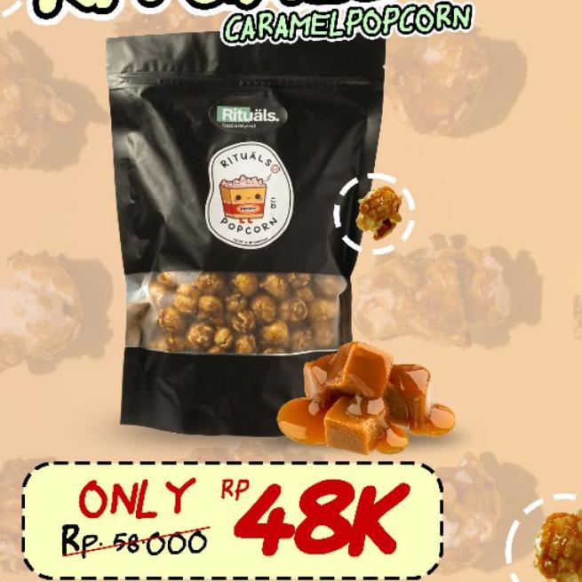 Jual ℮ Rituals Popcorn Caramel Large - Homemade by Willy Kun ♨ | Shopee ...