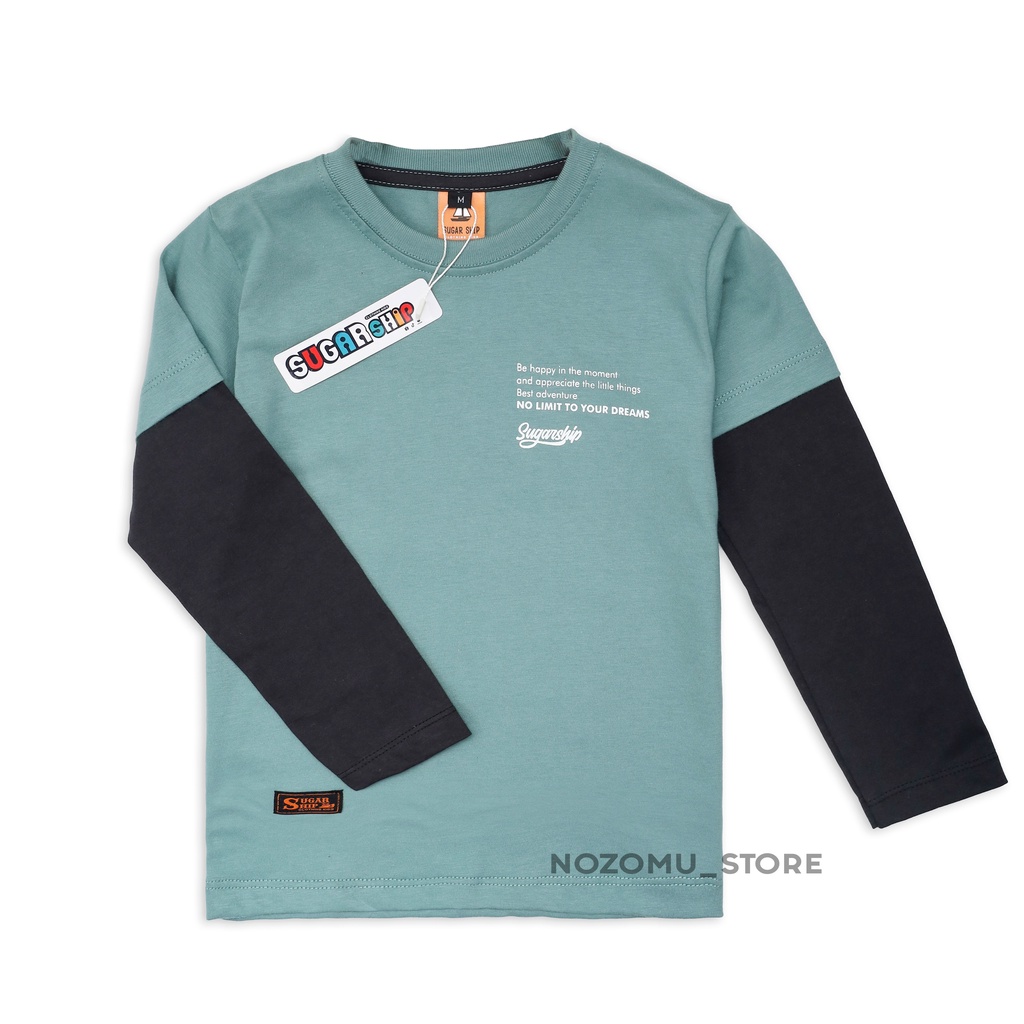 Jual Kaos Distro Anak Laki-Laki Premium Lengan Panjang, Usia 1-12Tahun ...