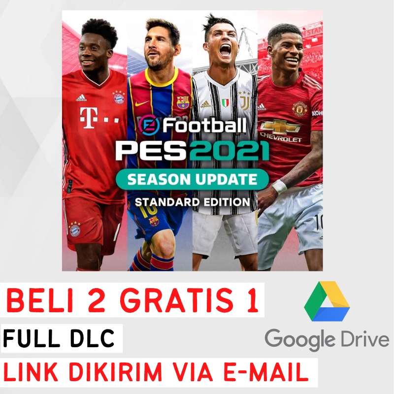 Jual PRO EVOLUTION SOCCER 2021 - PES 2021 - GAME PC - GAME LAPTOP ...