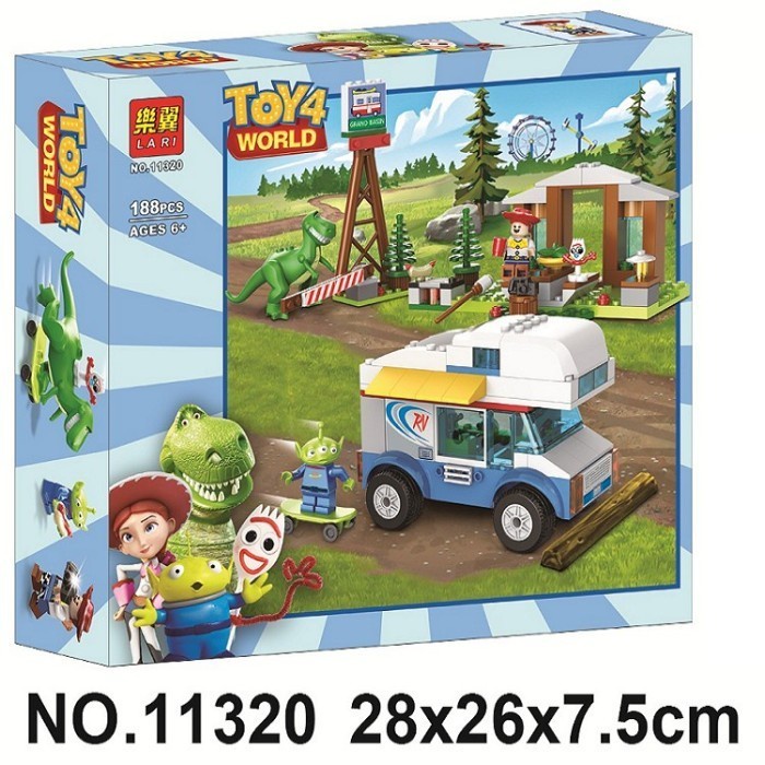 Jual LEGO BRICK MOBIL VAN CAMPING TOY STORY 4 RV VACATION 11320 ...