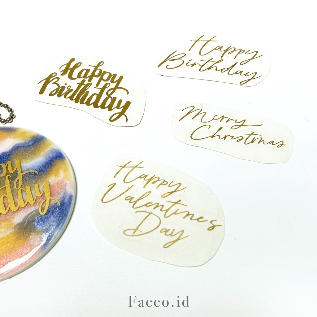 Jual Tambahan Sticker HAPPY BIRTHDAY (KHUSUS PEMBELIAN PRODUK FACCO ...