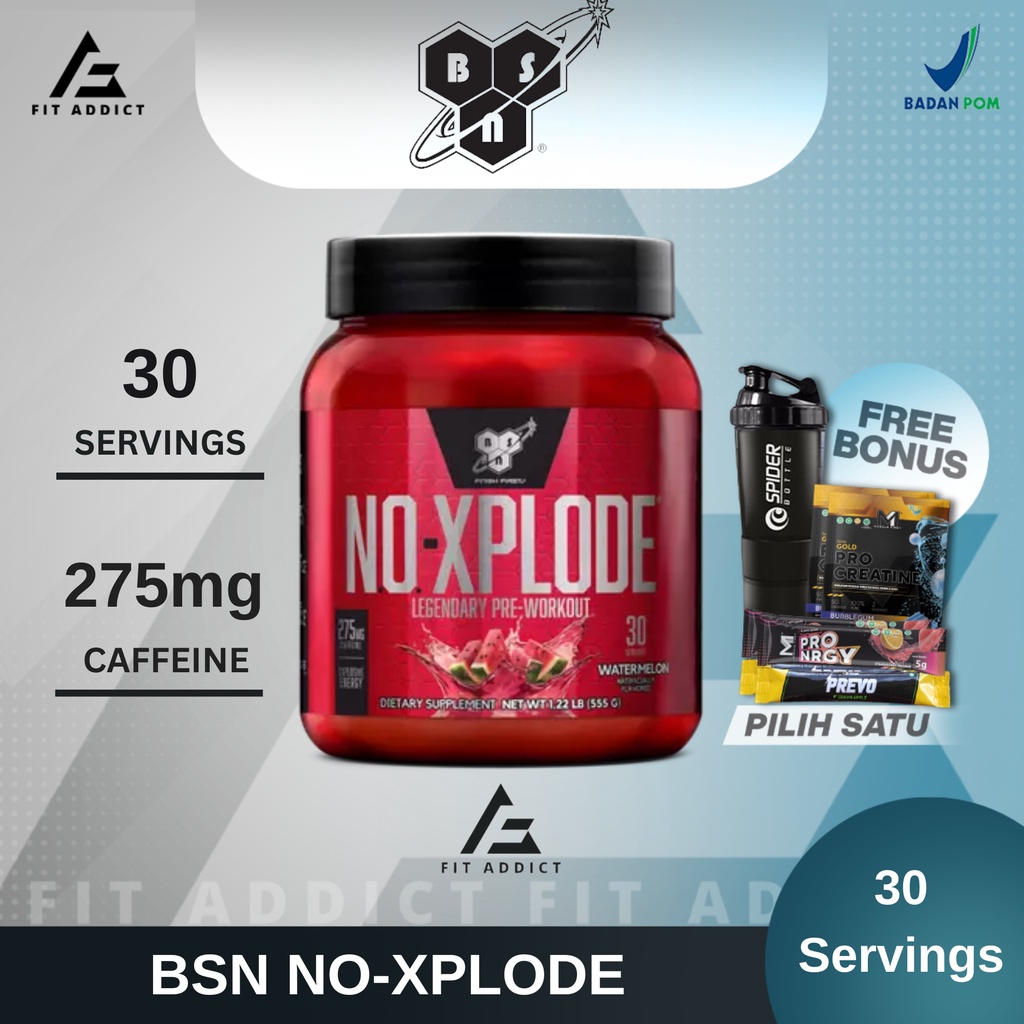 Jual BSN NO Explode 30x N.O Xplode 30 x 30 servings 30serv N O Xplode ...
