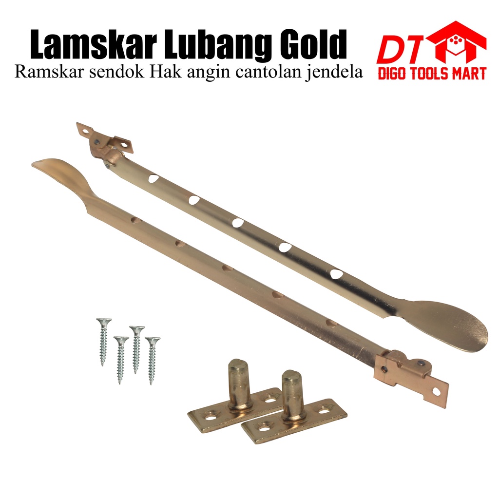 Jual Lamskar Lubang Gold Ramskar sendok Hak angin cantolan jendela ...