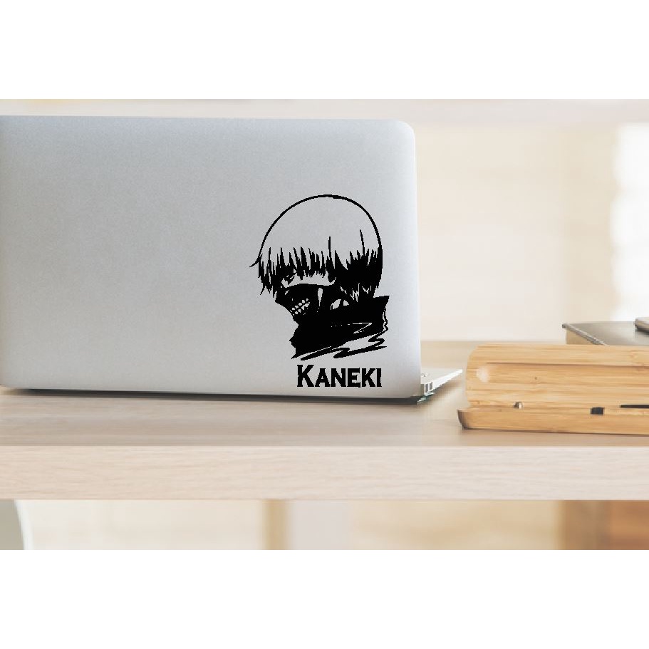 Jual Stiker Face Siluet Ken Kaniki Tokyo Ghoul Mobil Laptop Anime Manga