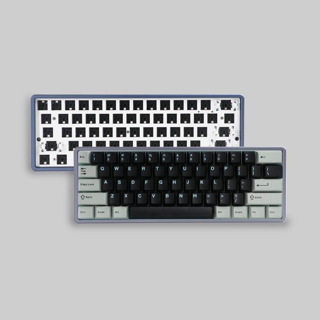Jual Rexus Daxa M61 Barebone CNC Case Gaming Mechanical Keyboard M 61 ...