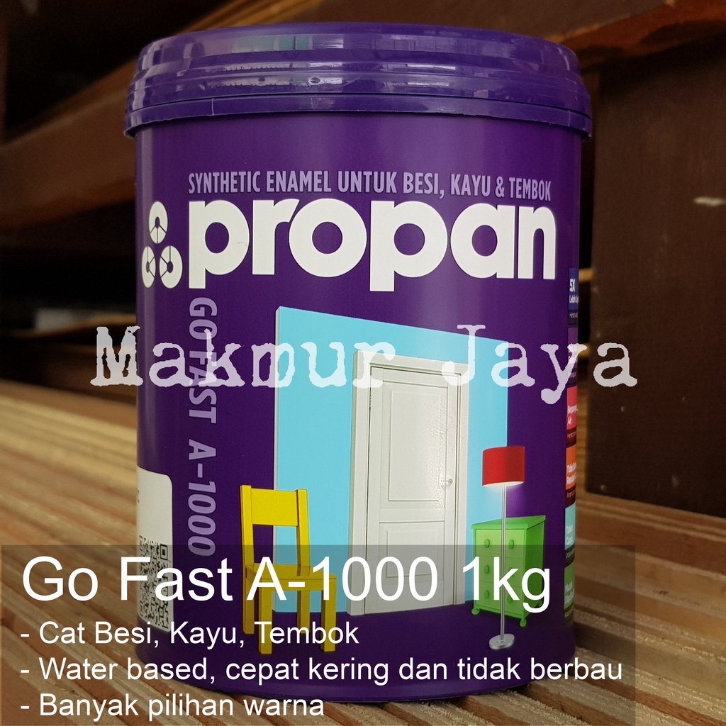 Jual Propan Go Fast A 1000 Cat Besi Kayu Water Based Shopee Indonesia 5978