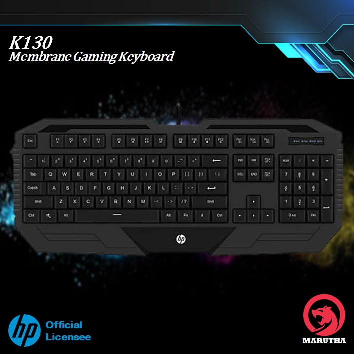 Jual HP Keyboard Office K130 - No LED Membrane Keyboard | Shopee Indonesia