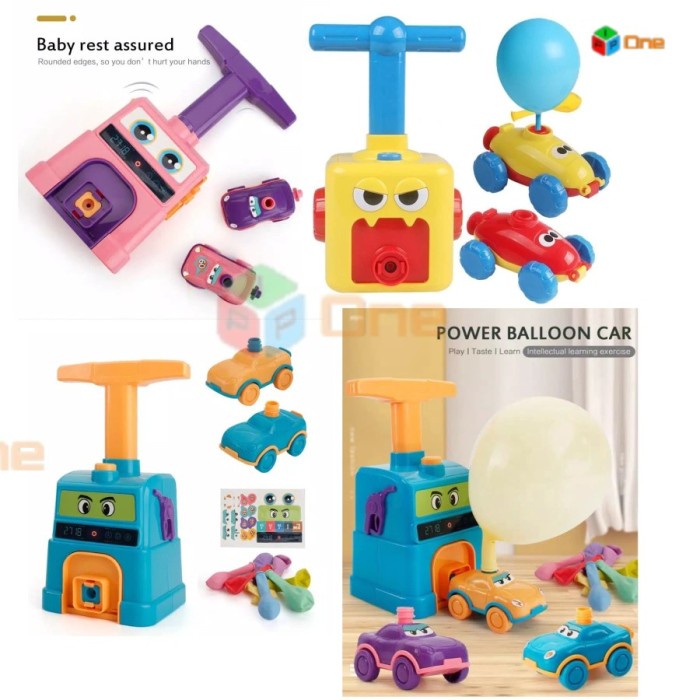 Jual MAINAN BALON LAUNCHER POWER CAR MOBIL POMPA TENAGA BALON TEKAN ...