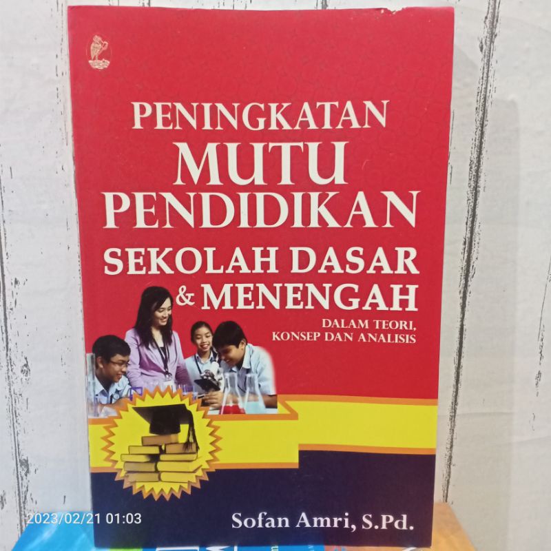 Jual ORIGINAL BUKU PENINGKATAN MUTU PENDIDIKAN SEKOLAH DASAR SD ...