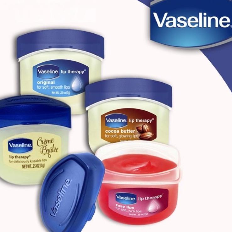 Jual code e3E8q Vaseline Lip Therapy Original/Rosy Lips/Creme Brulee