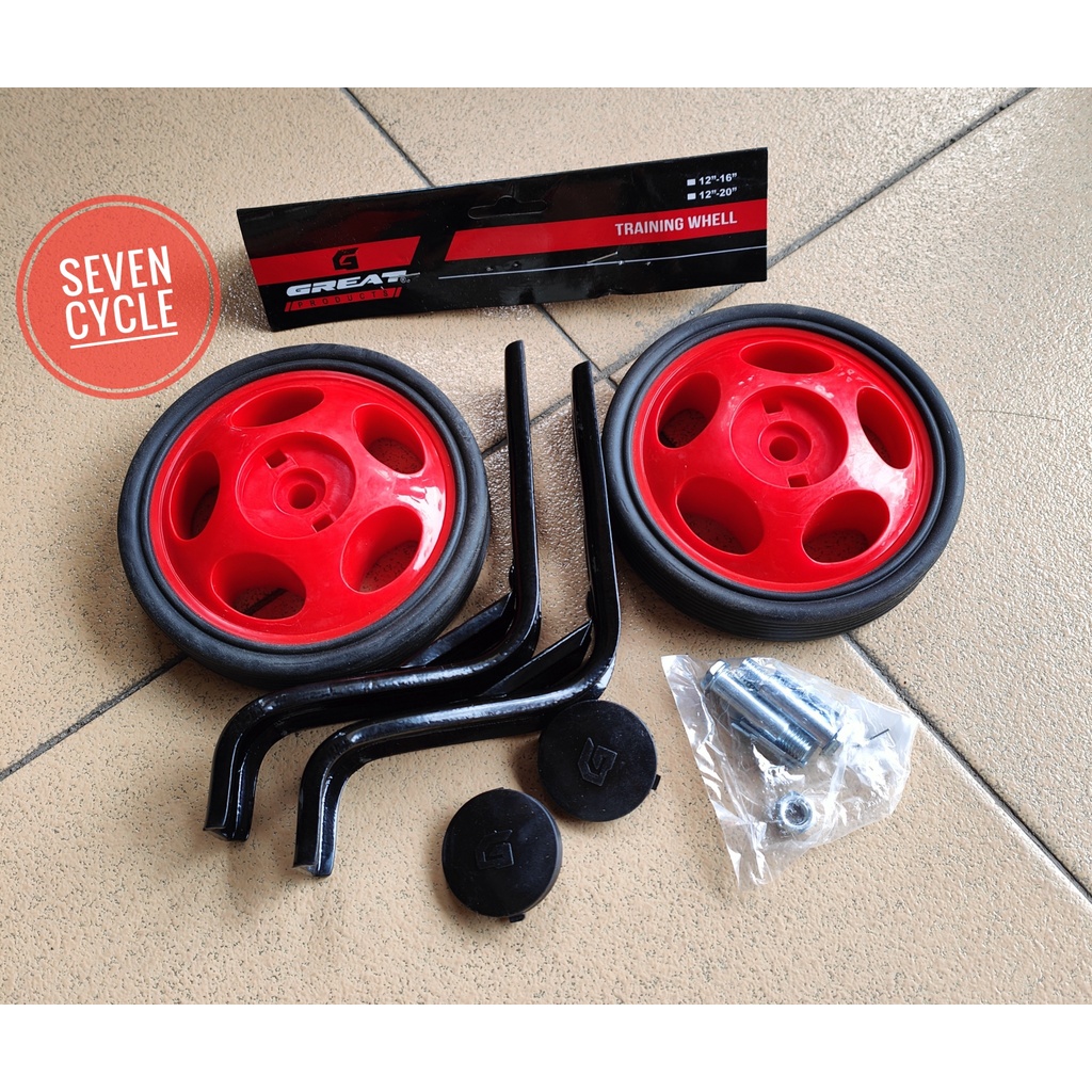 Jual Roda bantu samping GREAT utk sepeda 12-16inch atau 18-20inch ...