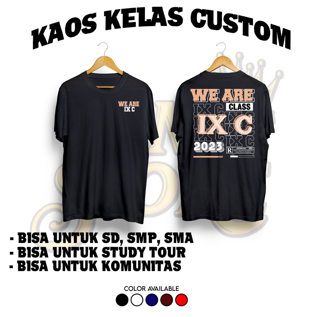 Jual Desain Kaos Kelas Distro Terlengkap And Harga Terbaru Oktober 2023 Shopee Indonesia 5215