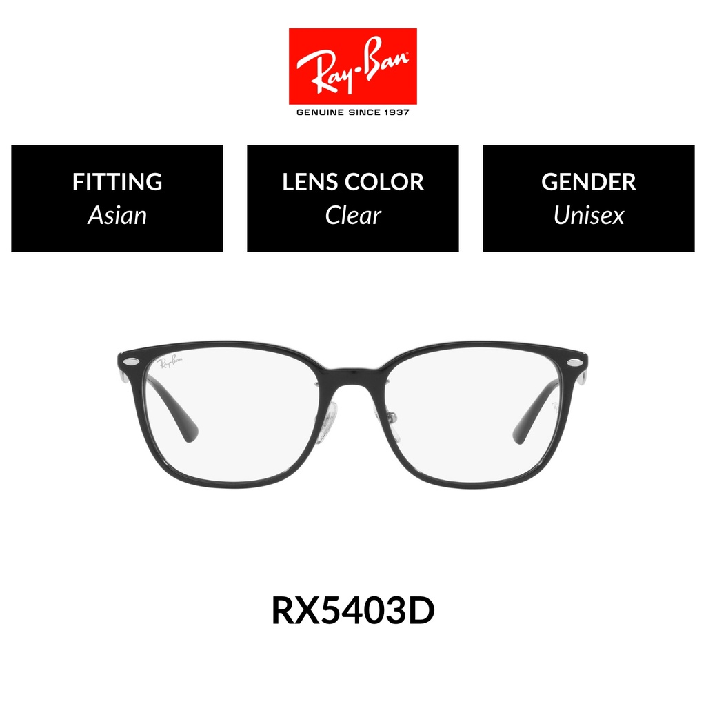 Jual RAY-BAN Vista | RX5403D 2000 | Asian Fitting | Eyeglasses | 54mm ...