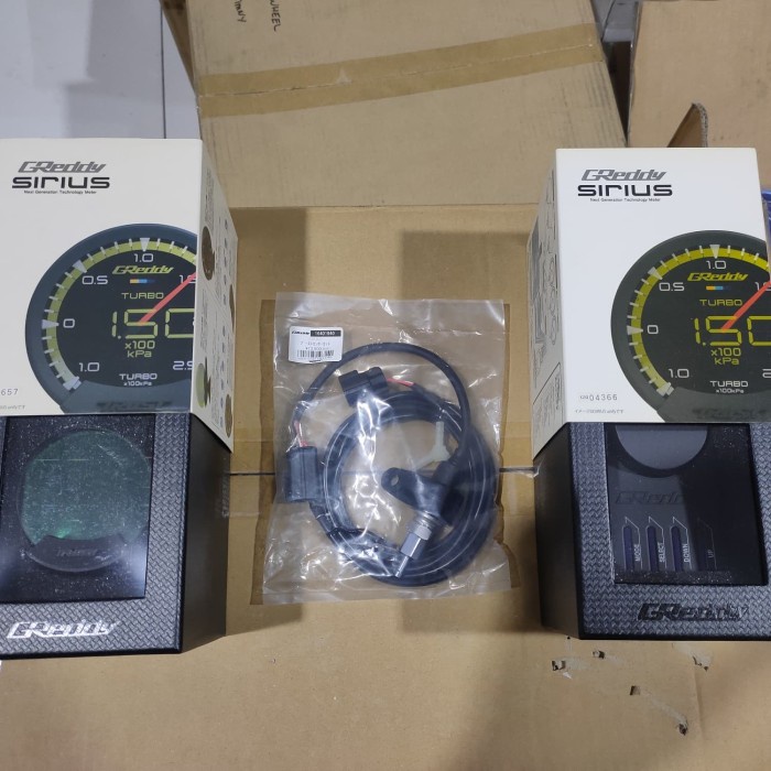 Jual GREDDY SIRIUS VISION BOOST GAUGE PACKAGE ORIGINAL Shopee Indonesia
