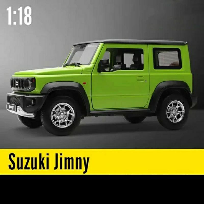 Jual miniatur mobil jip Suzuki Jimny diecast 1:18 jeep harga murah