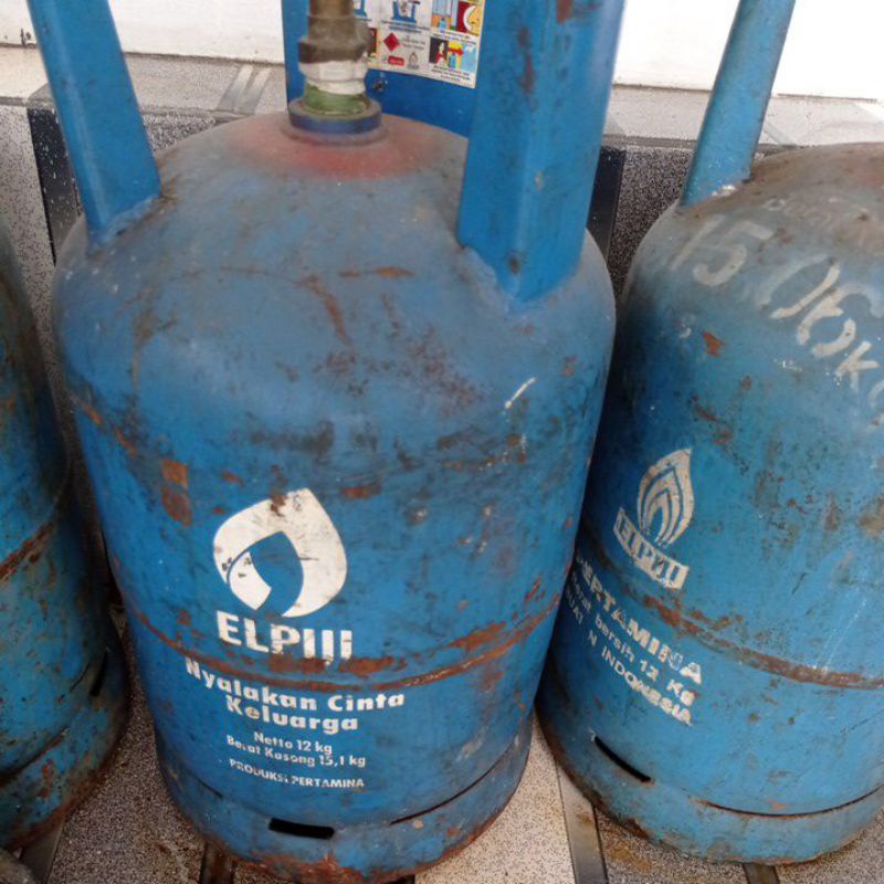 Jual Tabung Gas Biru Kosong Untuk Isi 12 Kg - Obral Cuci Gudang ...