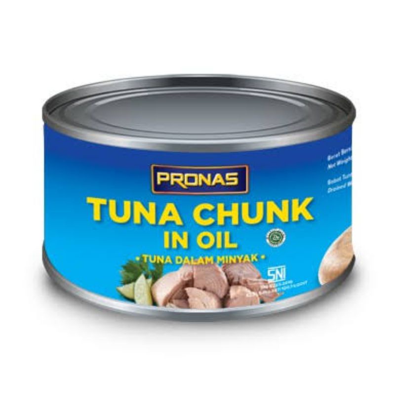 Jual Pronas Tuna Chunk In Oil 185g Shopee Indonesia