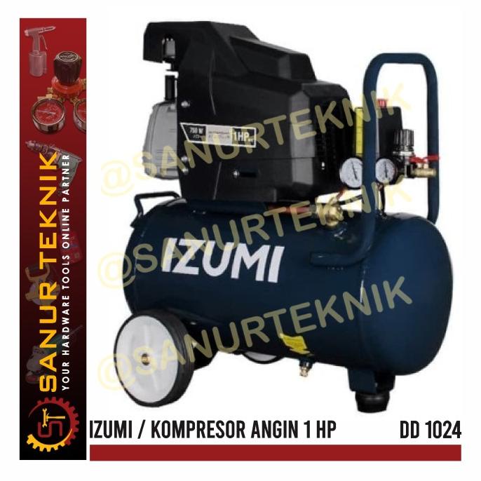 Jual IZUMI DD 1024 Air Compressor / Kompresor Angin 1 HP 1HP 24L 24 ...