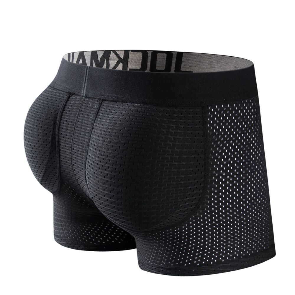 Jual JOCKMAIL Mens Underwear Boxer Mesh Mens Padded Underwear with