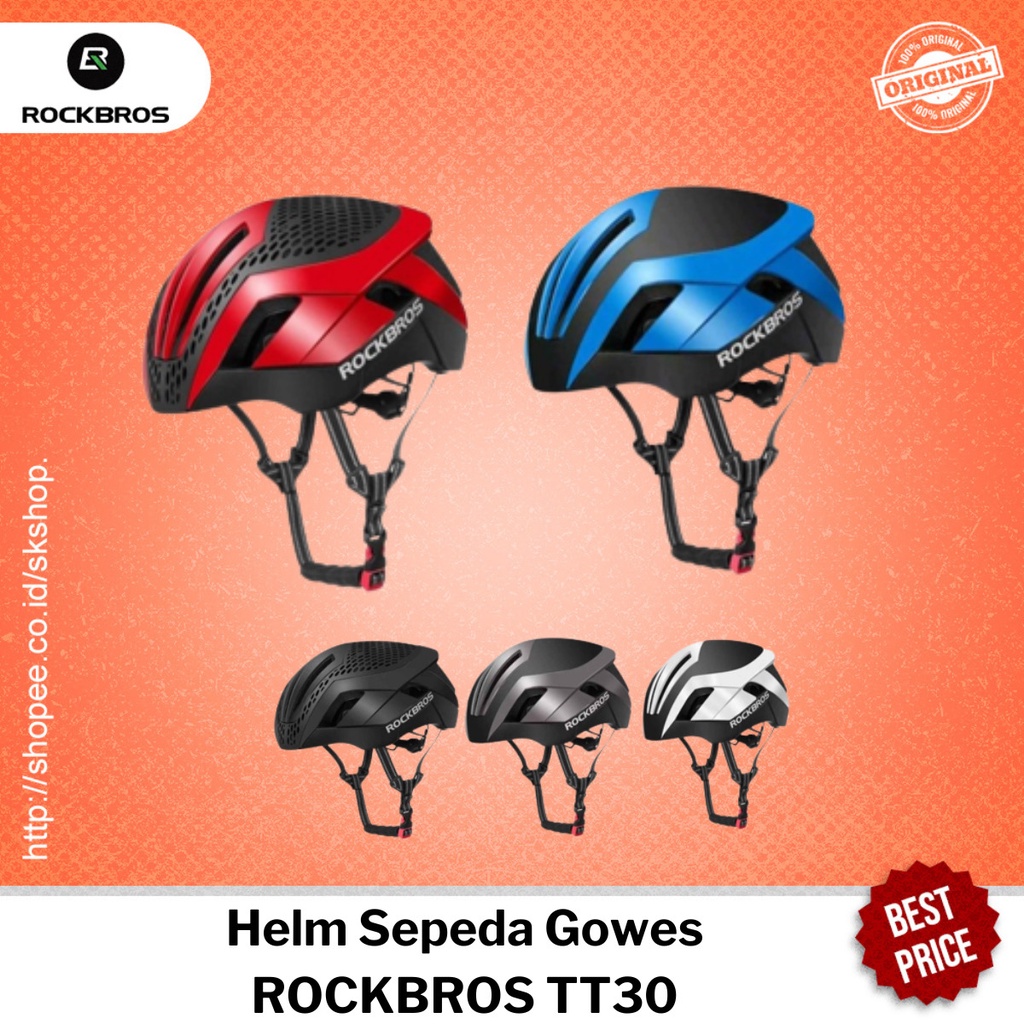 helm sepeda rockbros tt30