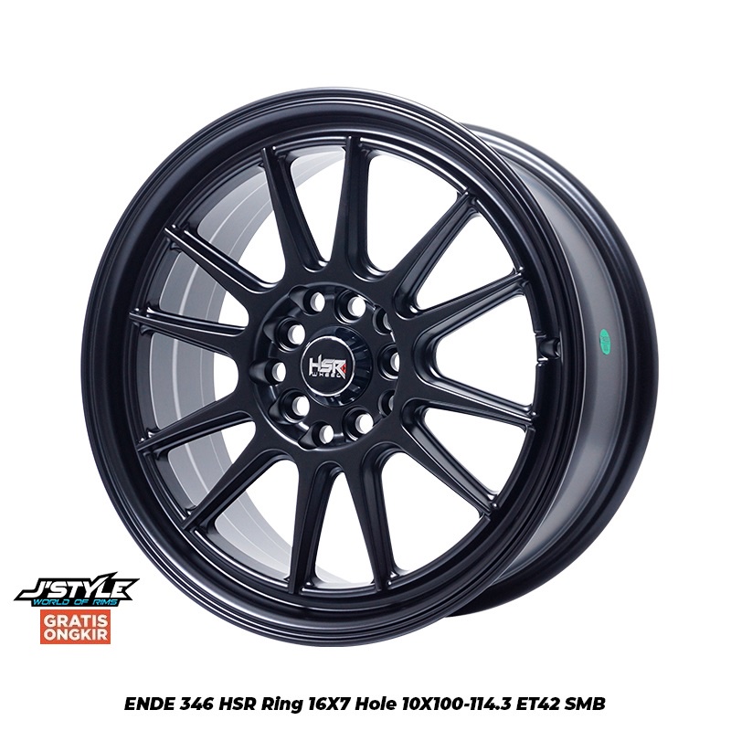Jual VELG RING 16 X-PANDER,STARGAZER,SIENTA,BRZ,BRV,DLL HSR ENDE BLACK ...