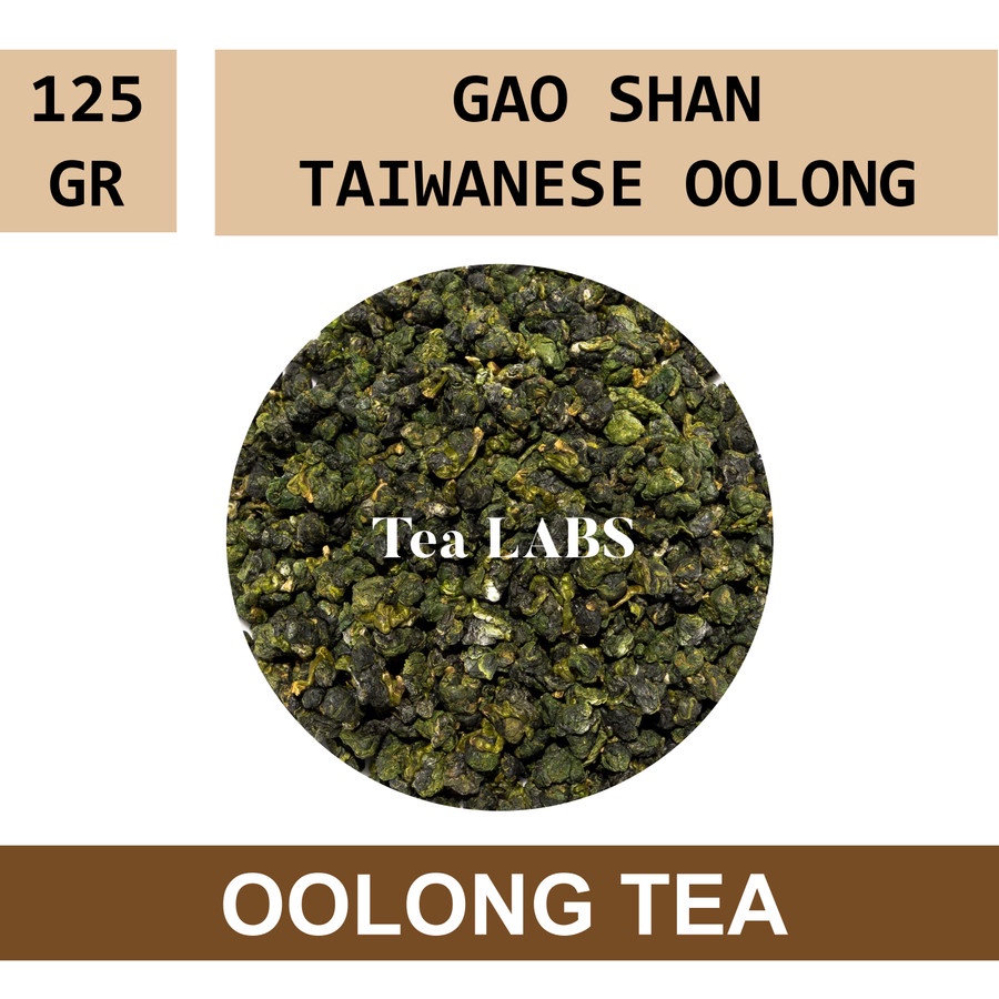 Jual Oolong Tea Gao Shan / Taiwan High Mountain Oolong 125 GRAM