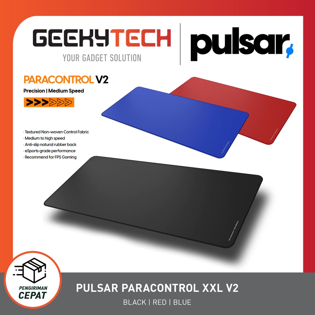 Jual Pulsar Paracontrol Mousepad V2 Mousepad Gaming Shopee Indonesia