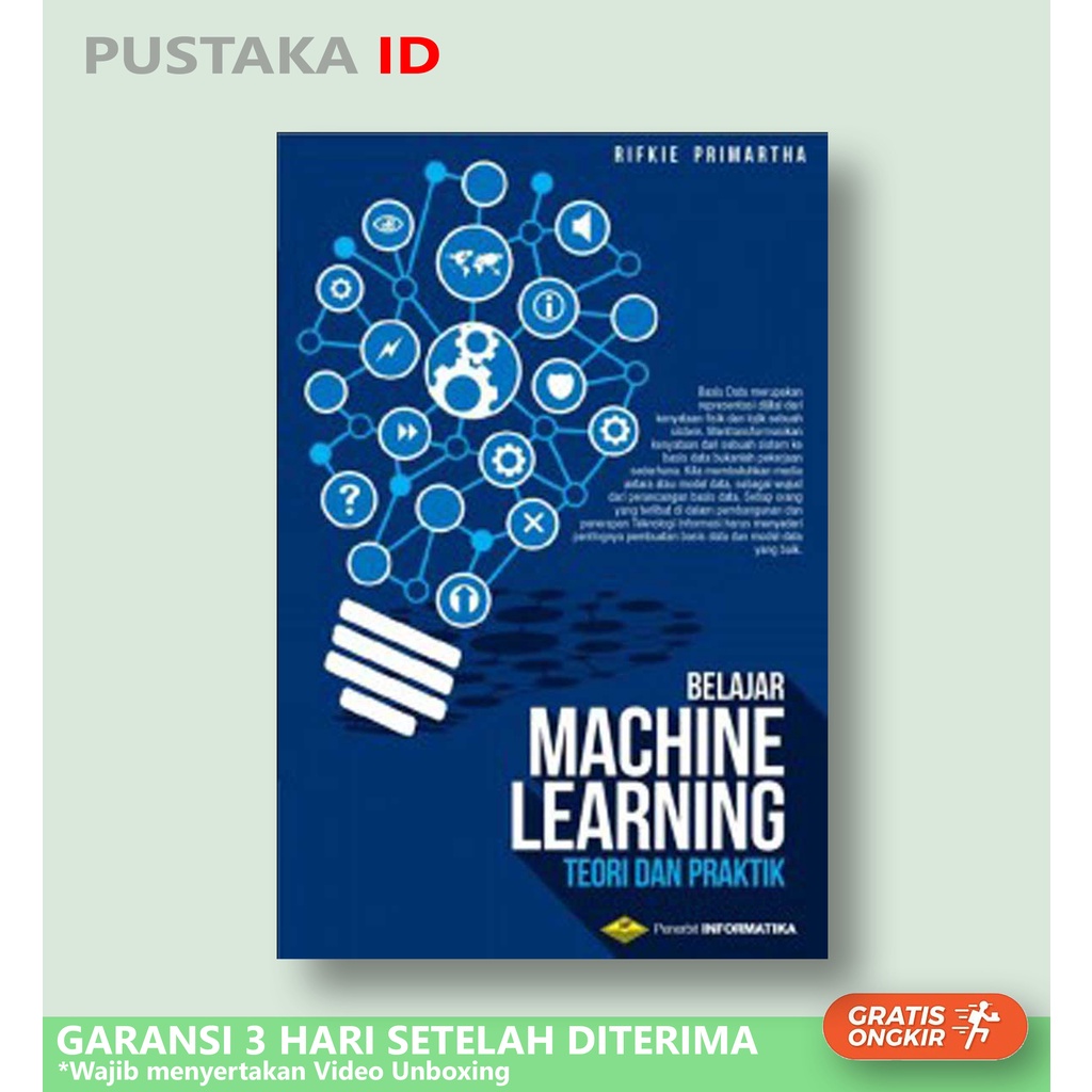 Jual Buku Belajar Machine Learning: Teori Dan Praktik - Original ...