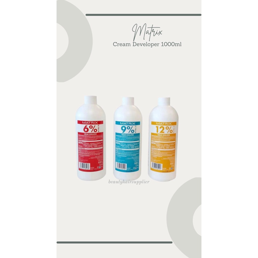 Jual Matrix Cream Developer 1000ml | Shopee Indonesia