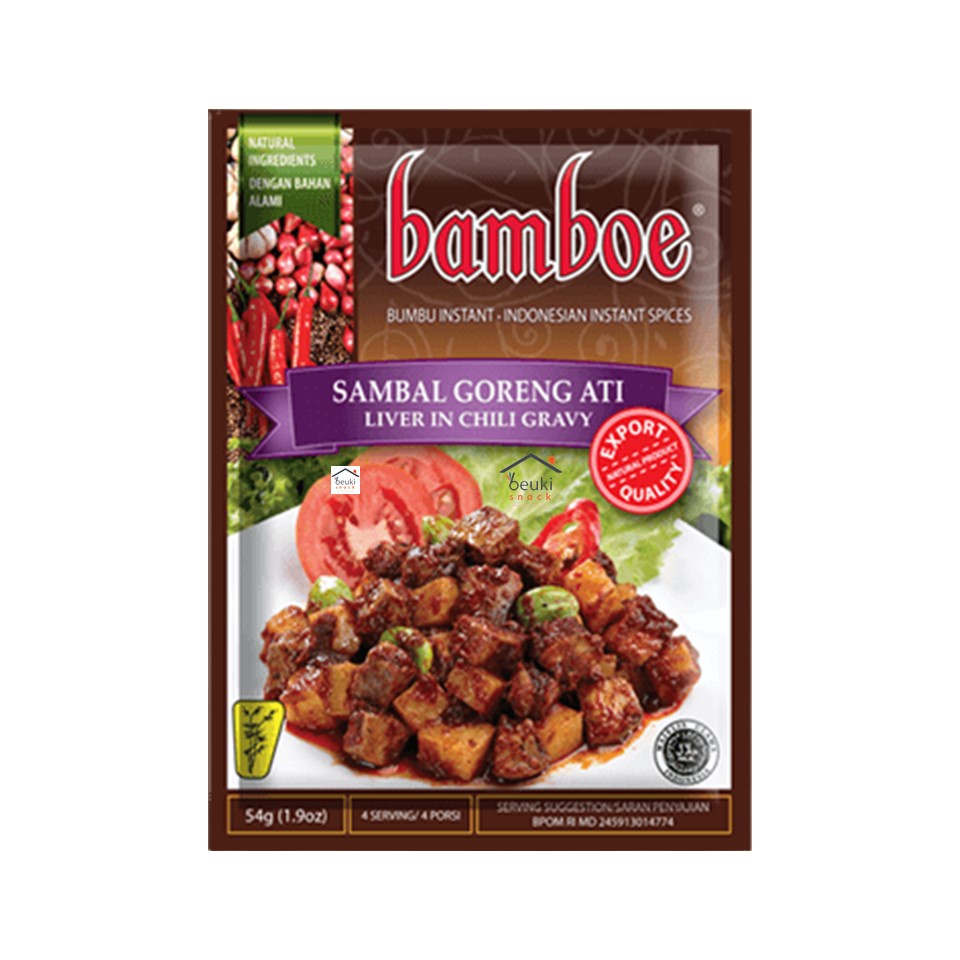 Jual Bamboe Sambal Goreng Ati Bumbu Masakan Khas Indonesia Shopee Indonesia