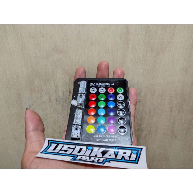 Jual lampu kota remote lampu senja remote lampu T 10 led remote remot ...