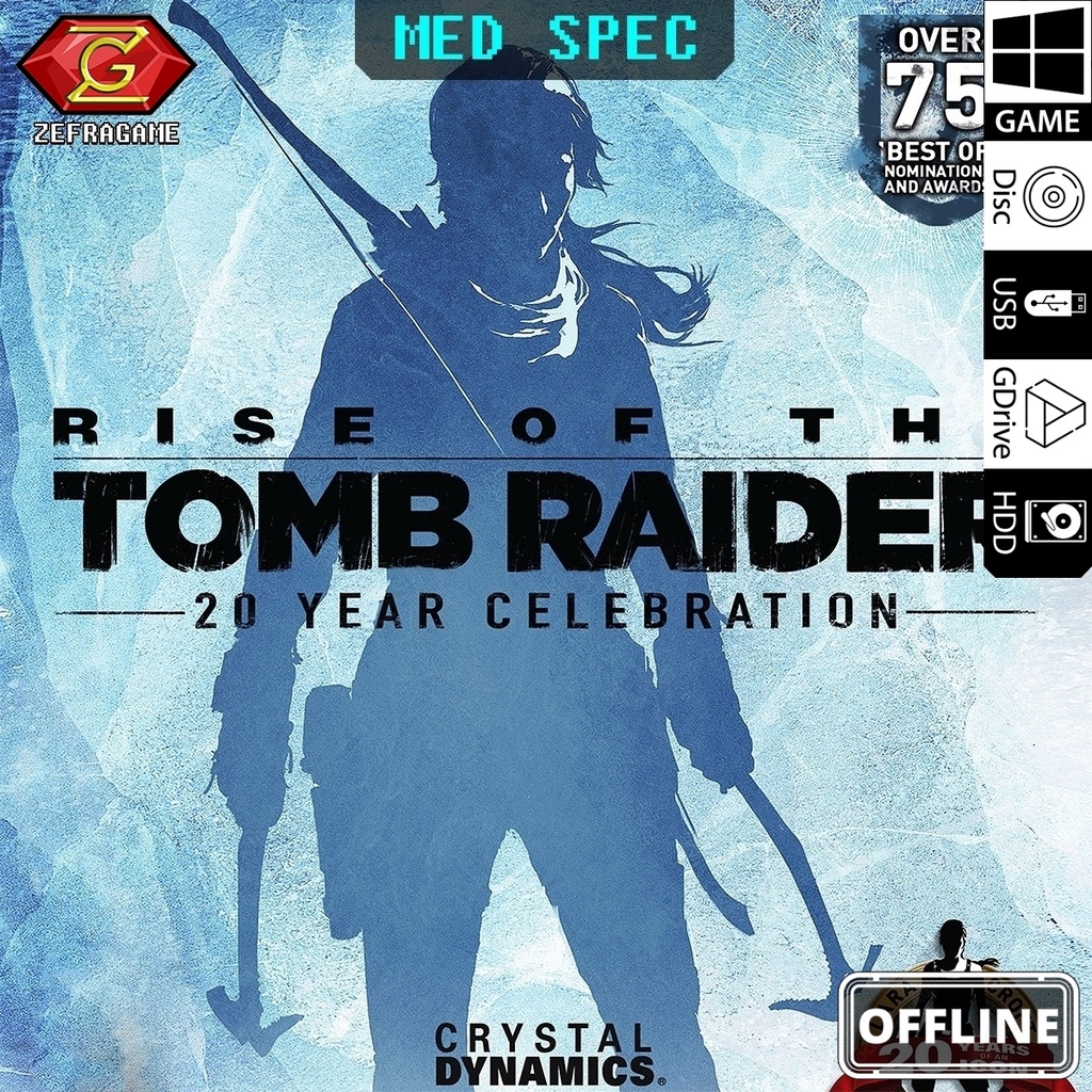 Jual RISE OF THE TOMB RAIDER Anniversary Edition PC Full Version ...