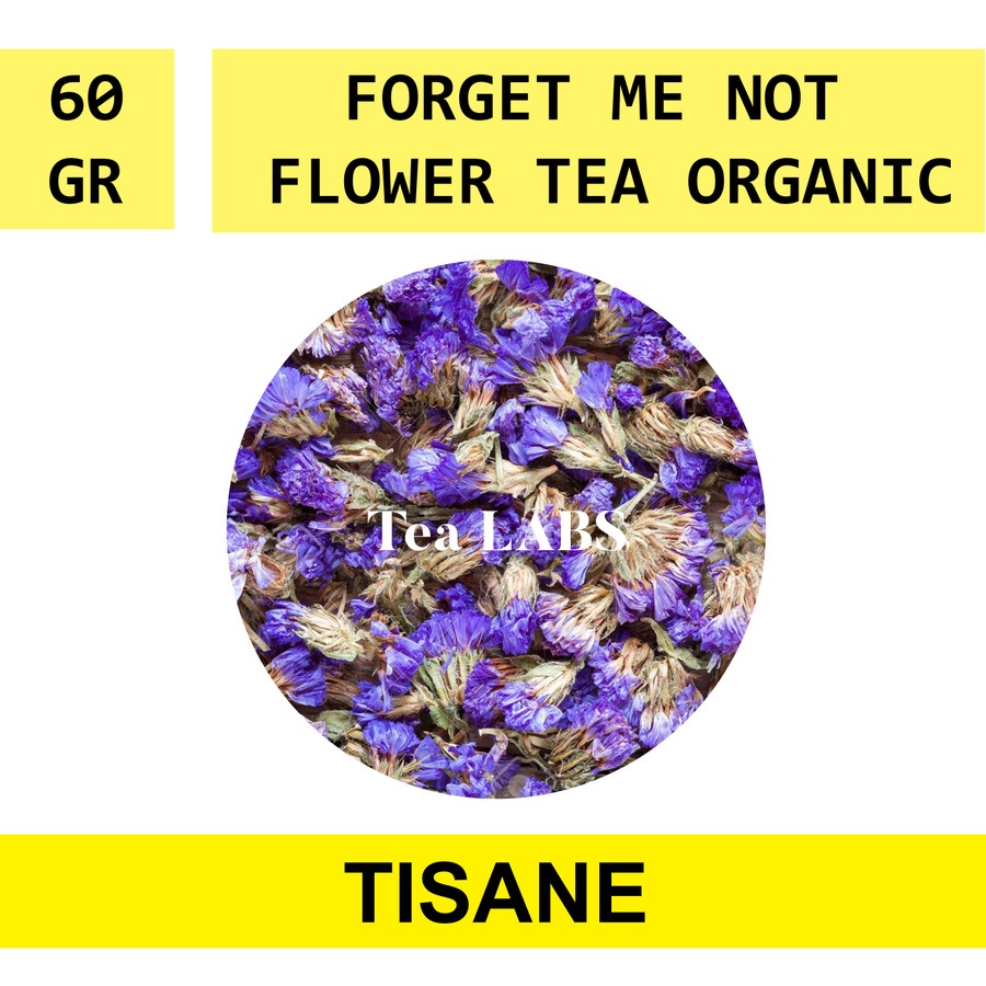 Jual Teh Bunga Me Not / Myosotis Flower Tea Tisane 60 GRAM