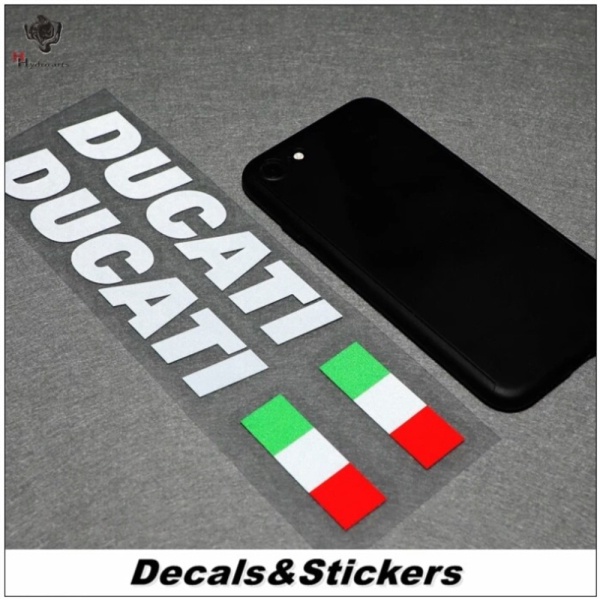 Stickers moto holographique - Ducati Performance 1198 - Des prix 50