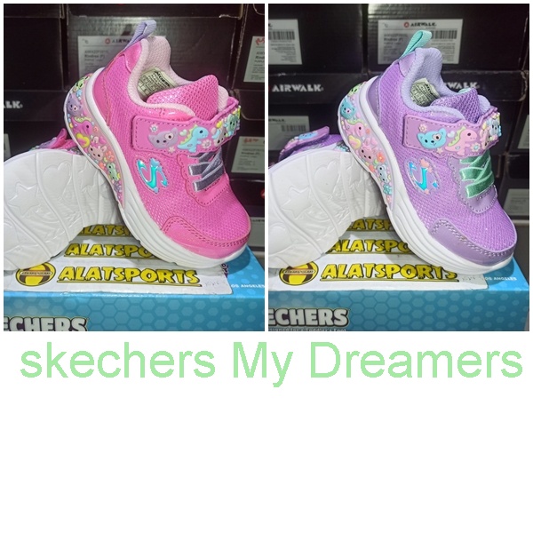 Jual Skechers My Dreamers 303155N Sepatu Sneaker Anak Original