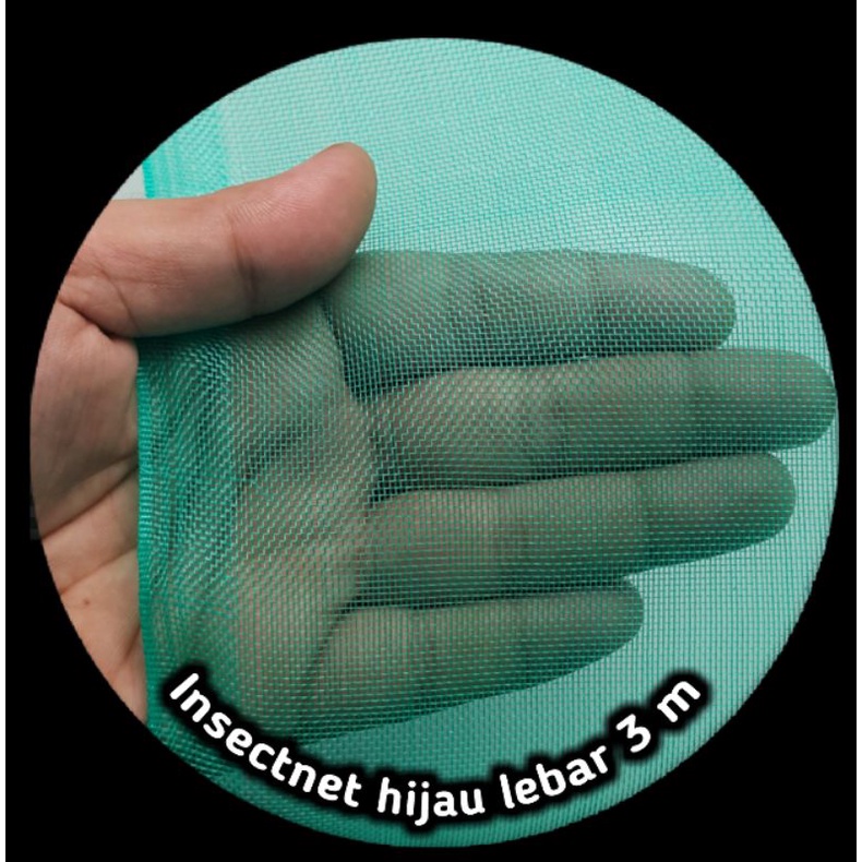 Jual Insectnet / insect net / screen net / kasa greenhouse hijau lebar ...