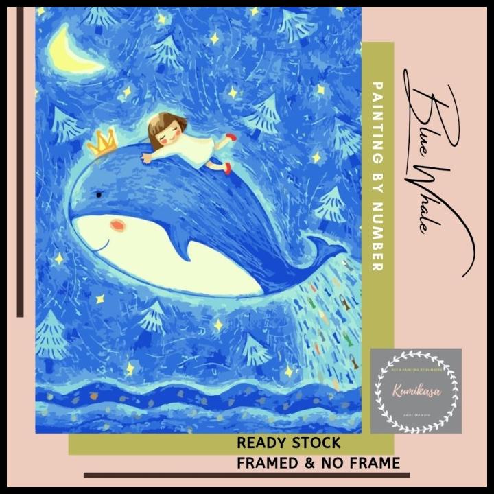 Jual TERBARU DIY PAINTING BY NUMBER 50X40CM KERAJINAN TANGAN LUKISAN