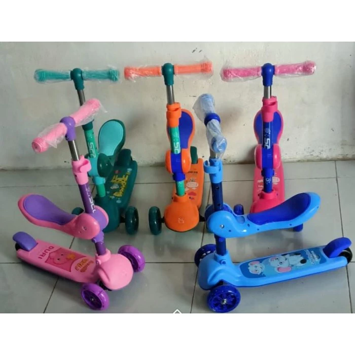 Scooter Anak 3 Roda Musik Led Aman Murah | AutoStock