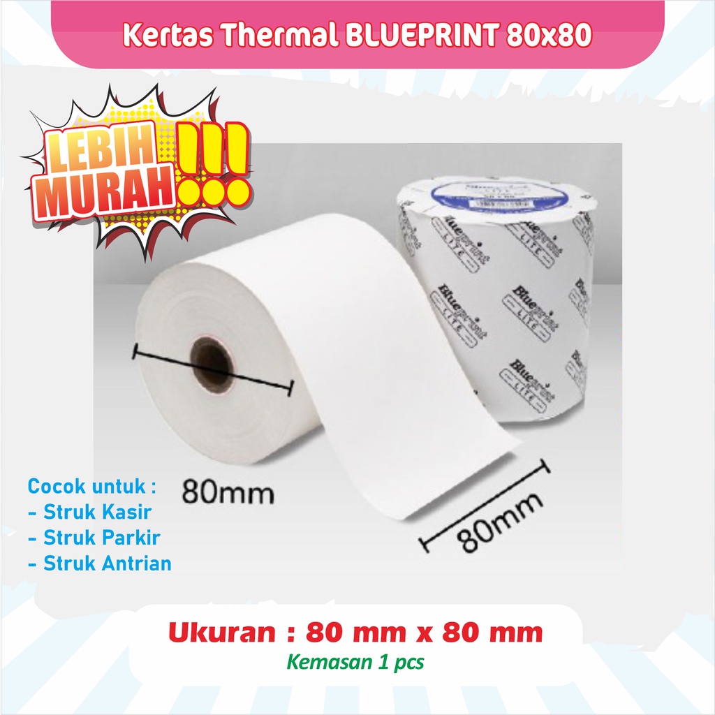 Jual Thermal Roll Blueprint X Mm Shopee Indonesia