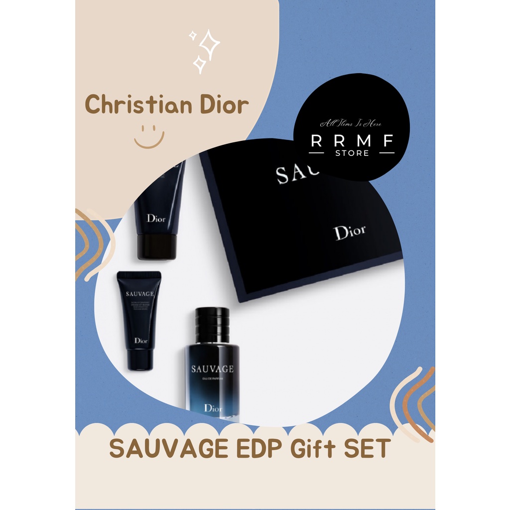 Jual Christian Dior SAUVAGE GIFT SET [100 ORIGINAL + BPOM] Shopee