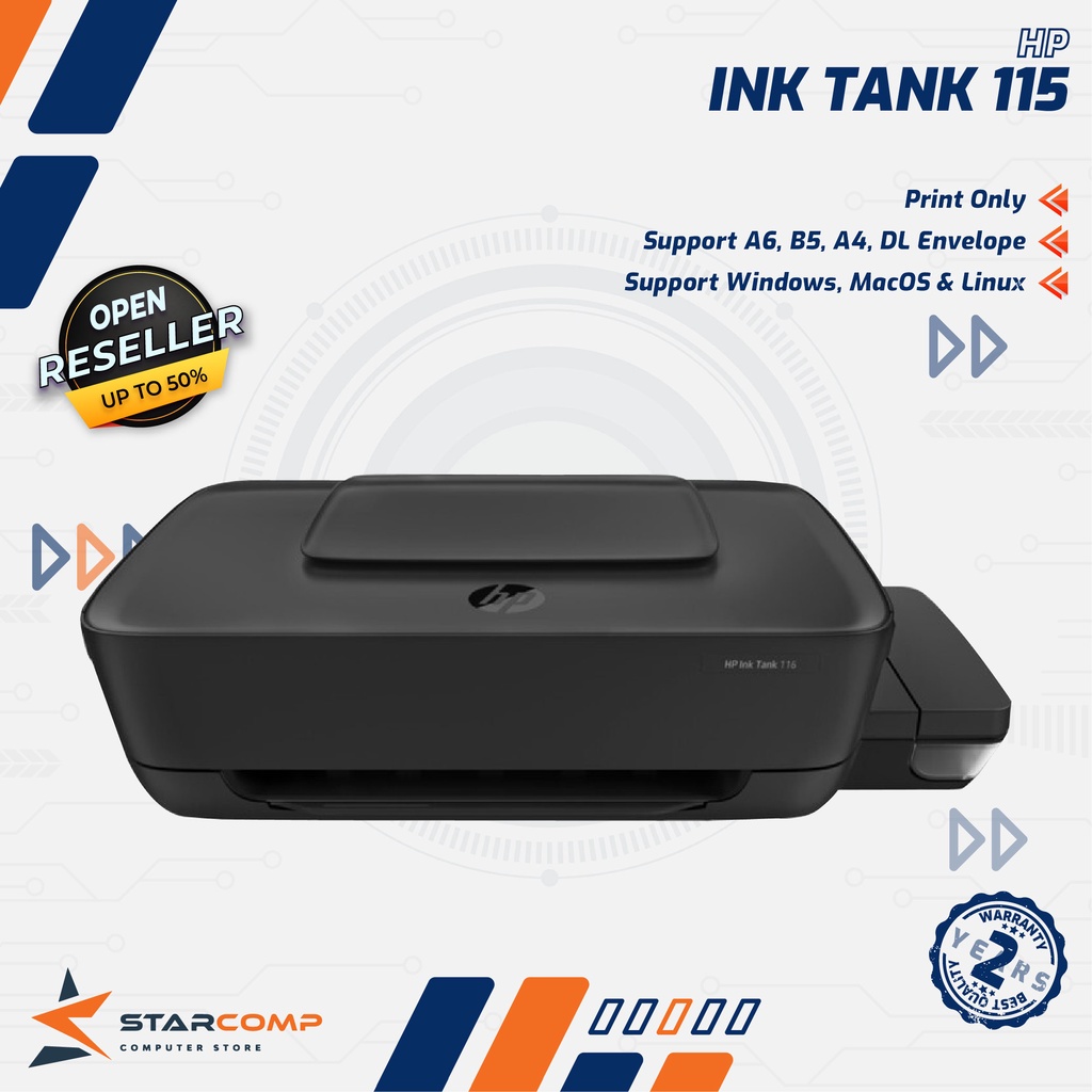 Jual Printer Ink Tank HP 115 Print Only Color HP115 | Shopee Indonesia