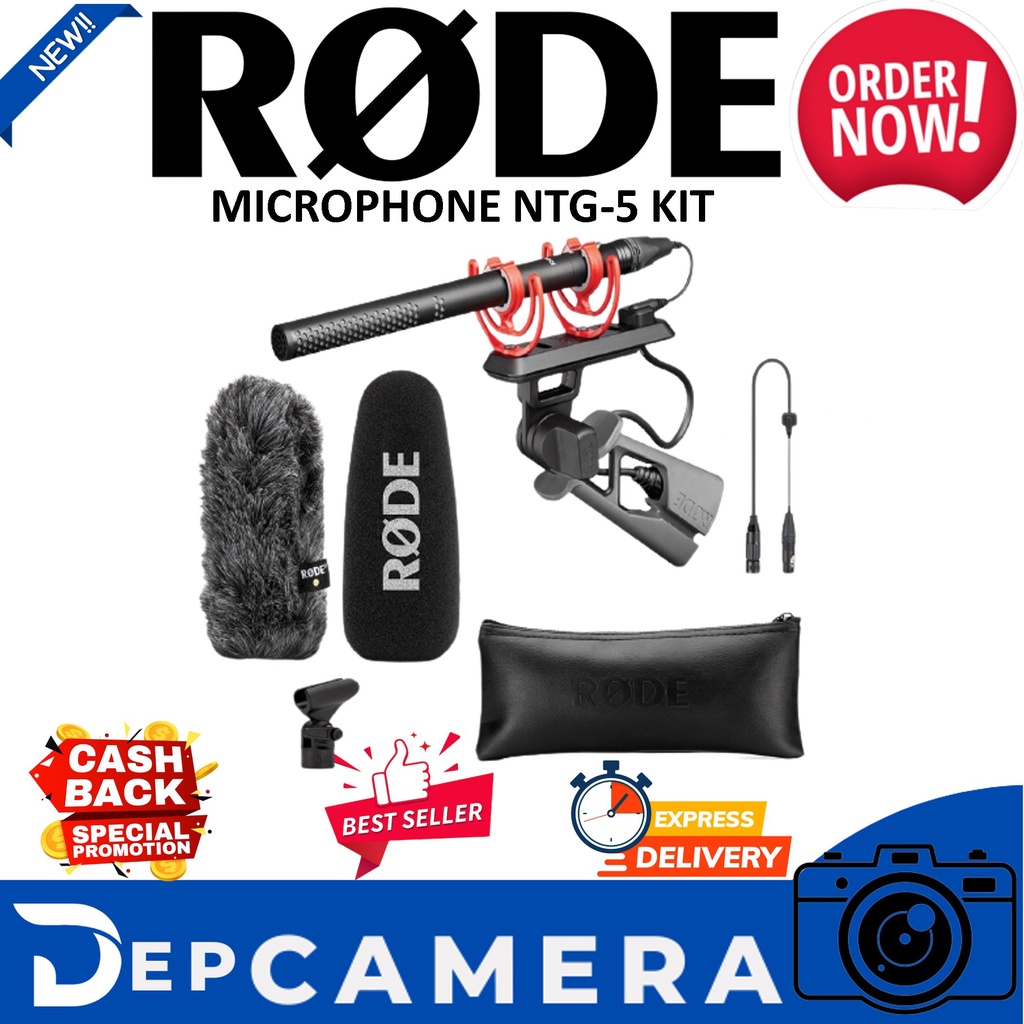 Jual RODE NTG5 SHOTGUN MICROPHONE NTG5 KIT Shopee Indonesia