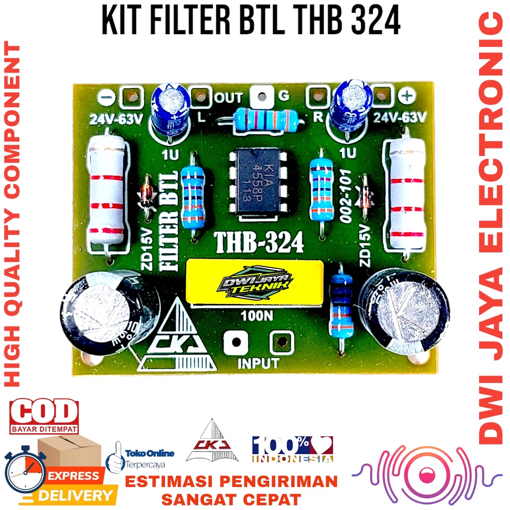 Jual Kit Filter BTL Amplifier Produk CKJ | Shopee Indonesia